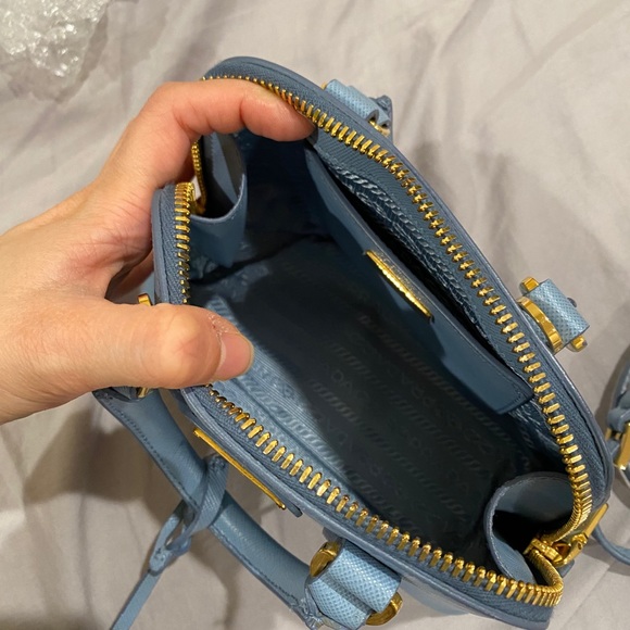 Prada promenade mini bag sky blue - Picture 11 of 15